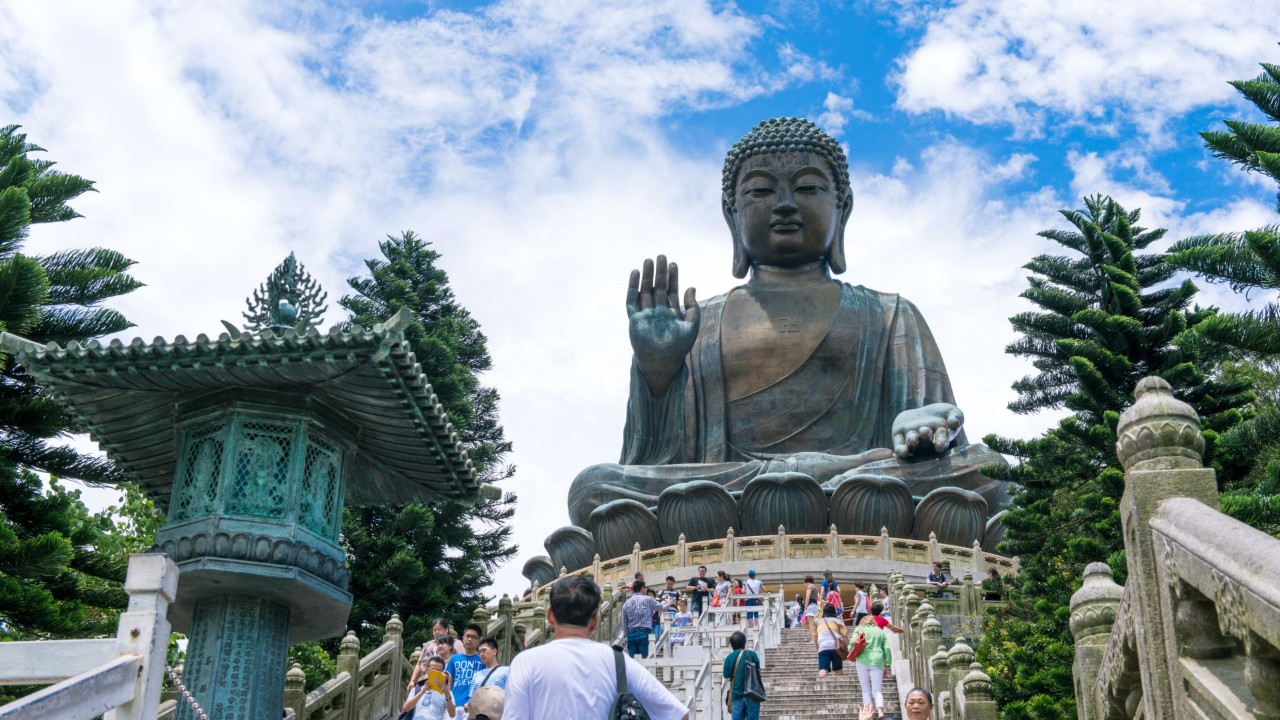 The Big Buddha and Po Lin Monastery
